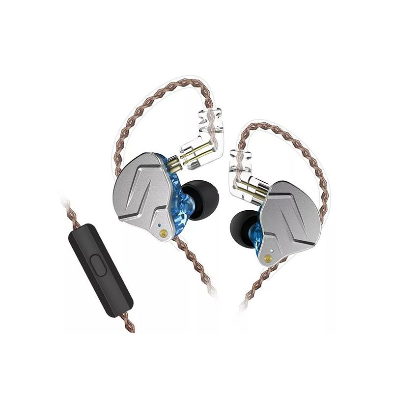 KZ ZSN Pro Dual Drivers 1BA 1DD in Ear Earphones HiFi Power Bass Earbuds Headphones
