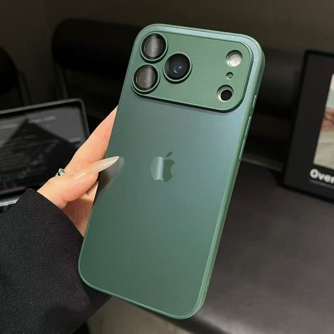 Matte Luxe Minimal – Elegant Solid Color Premium Back Cover for iphone 17 series