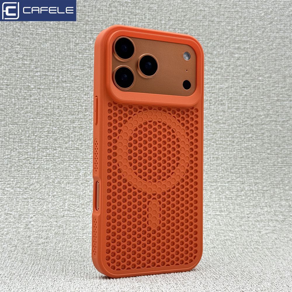 Aero Grip MagSafe Case – Honeycomb Texture with Premium Camera Guard for iphone 17 series