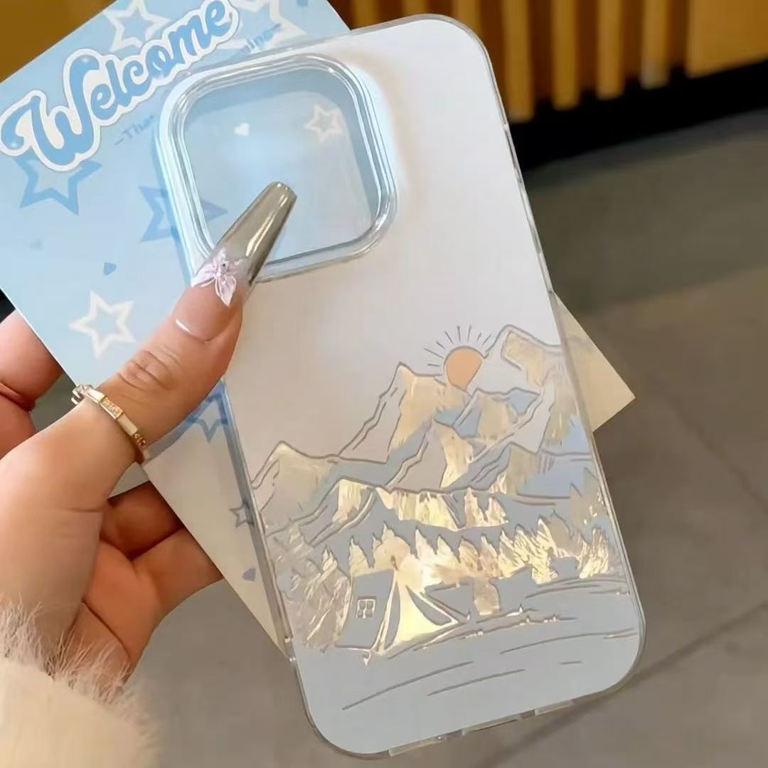 Aurora Peaks Foil Art Scenic Collection Case For OnePlus