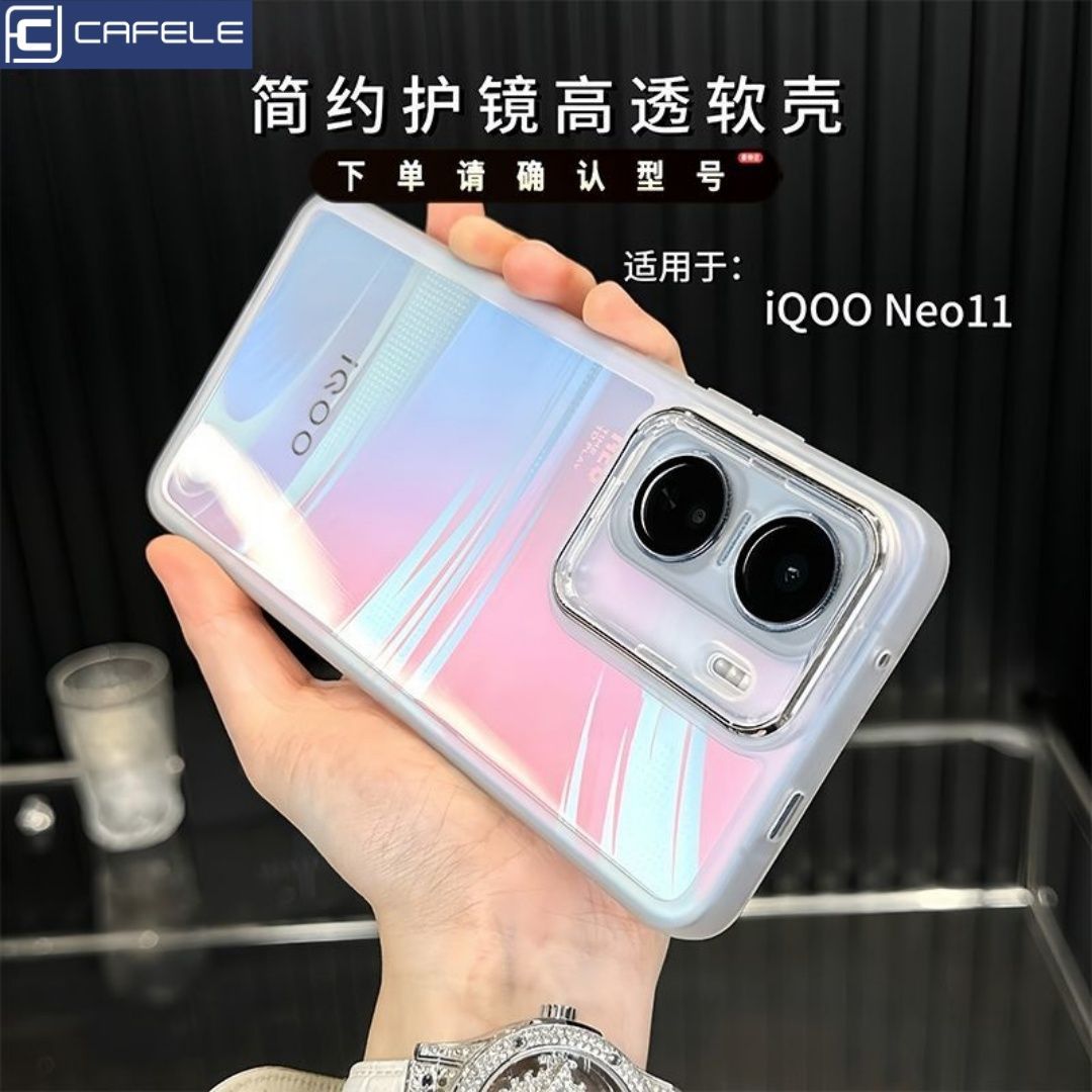 Crystal Veil – Prism Edge Collection Case For IQOO Neo 11