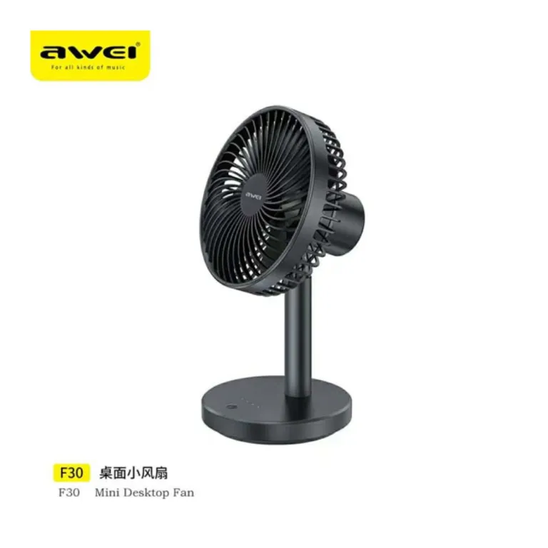 Awei F30 Mini Portable Desk Fan
