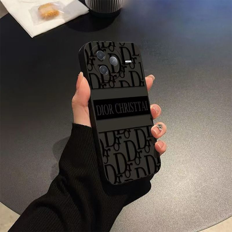 Luxury Dior-Inspired Case for Redmi K80, K80 Pro & K80 Ultra