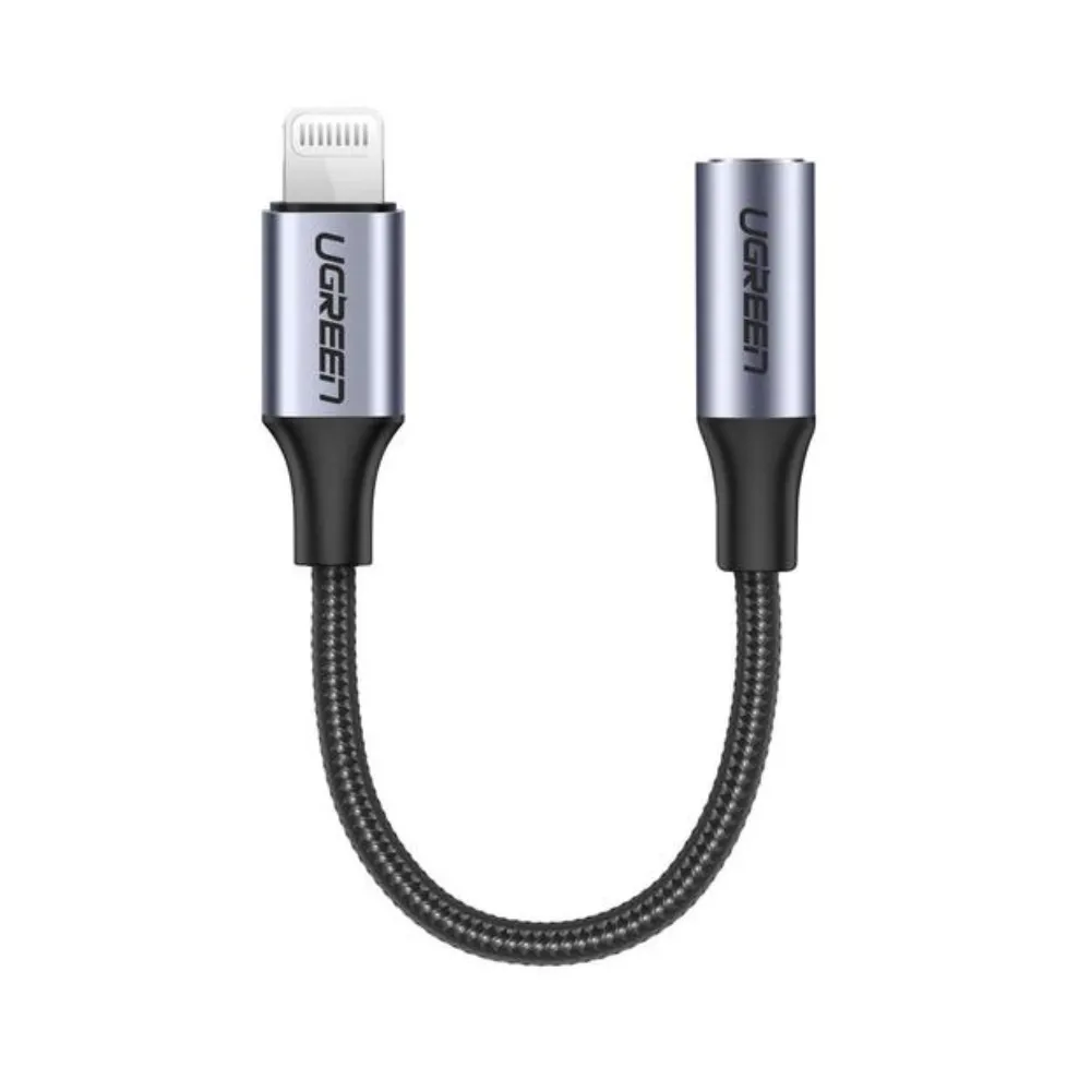 UGREEN Lightning to 3.5mm Jack AUX Cable (Braided)