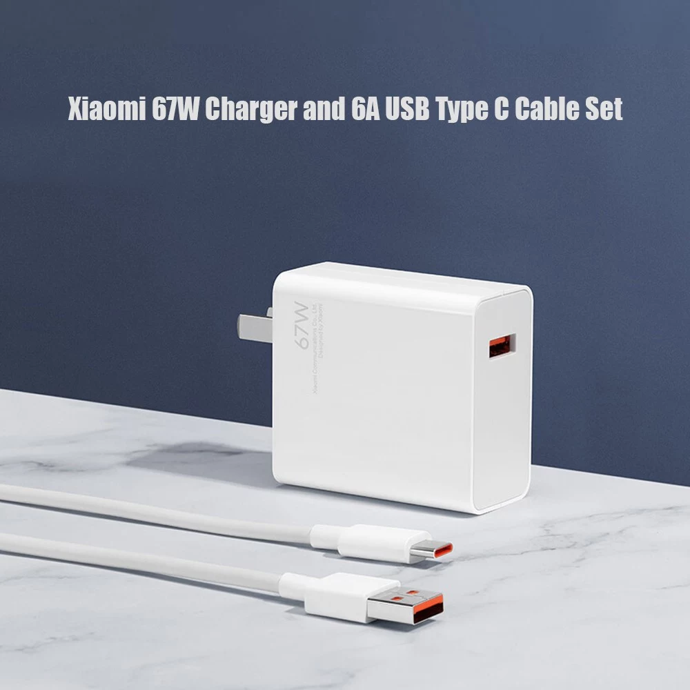 Xiaomi 67W Charging Combo Pack