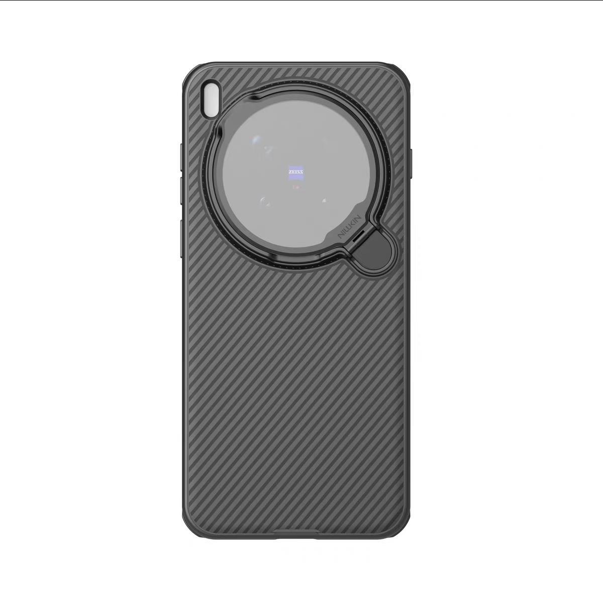Vivo X300 / X300 Pro Nillkin CamShield Pro Magnetic Case – Carbon Fiber Texture with Lens Slide Cove