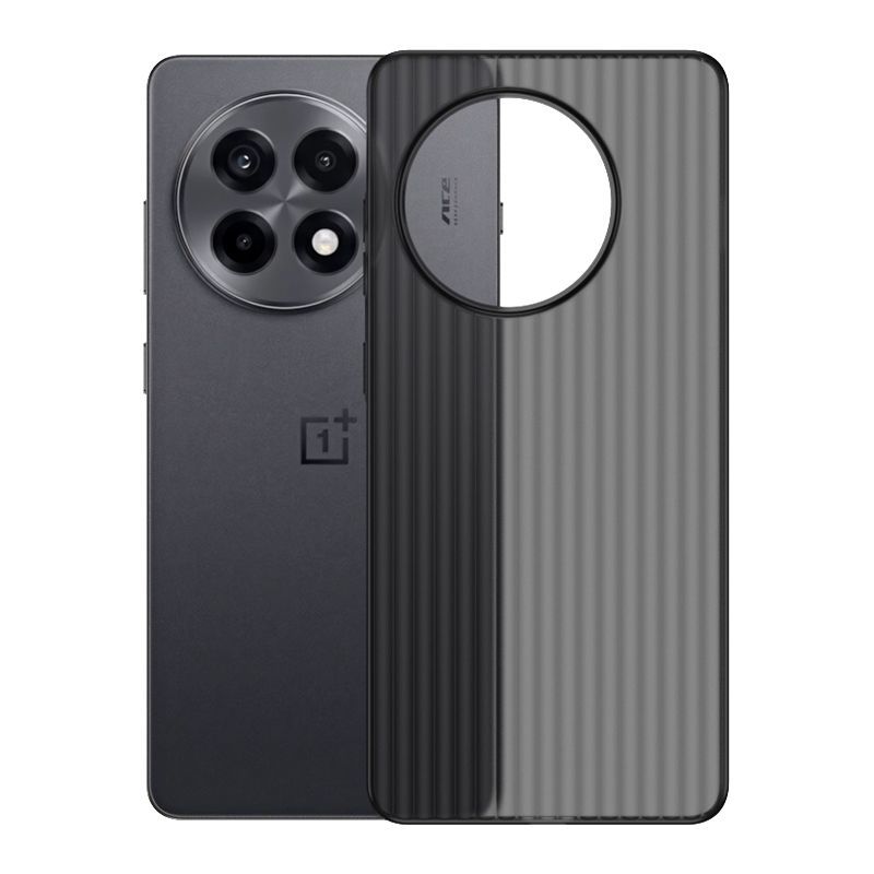 OnePlus 13R / Ace 5 / Ace 5 Pro – Slim Ribbed Anti-Yellow TPU Case (2 Colors)