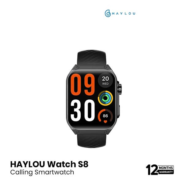 HAYLOU Watch S8 AMOLED Curved Screen